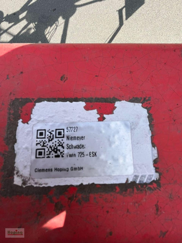 Faneuse Niemeyer Twin 725-ESK: photos 10 Faneuse Niemeyer Twin 725-ESK: photos 10