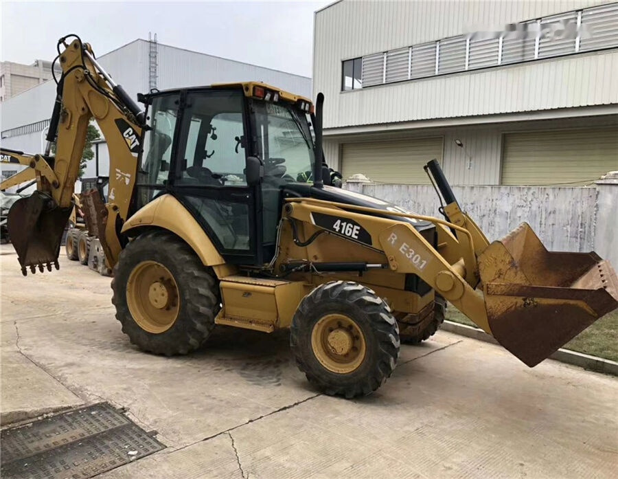 Caterpillar 416E - Tractopelle: photos 4 Caterpillar 416E - Tractopelle: photos 4