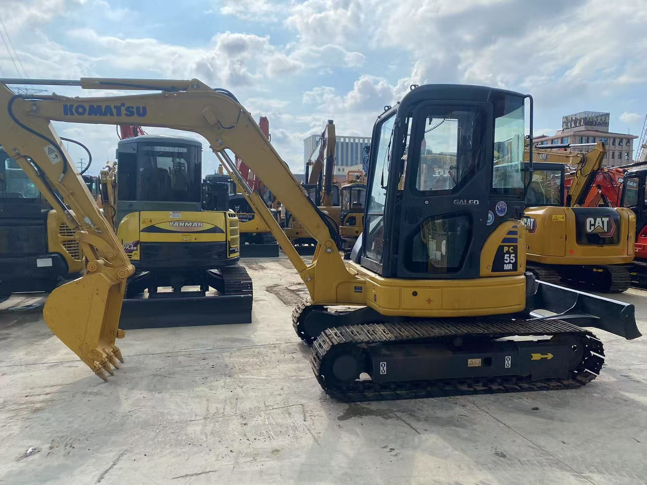 Mini pelle KOMATSU PC55MR: photos 7