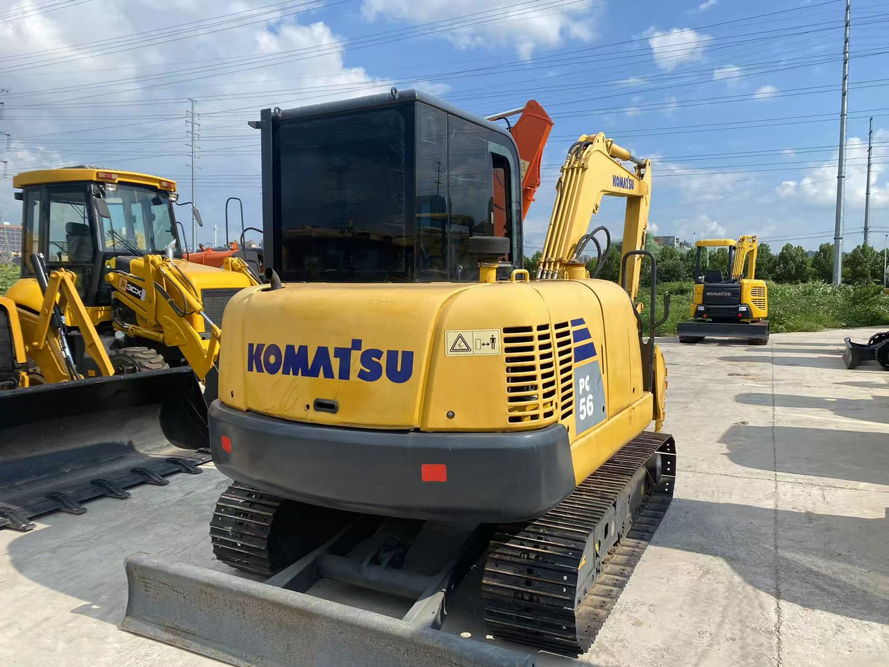 KOMATSU PC56-7 - Mini pelle: photos 3 KOMATSU PC56-7 - Mini pelle: photos 3