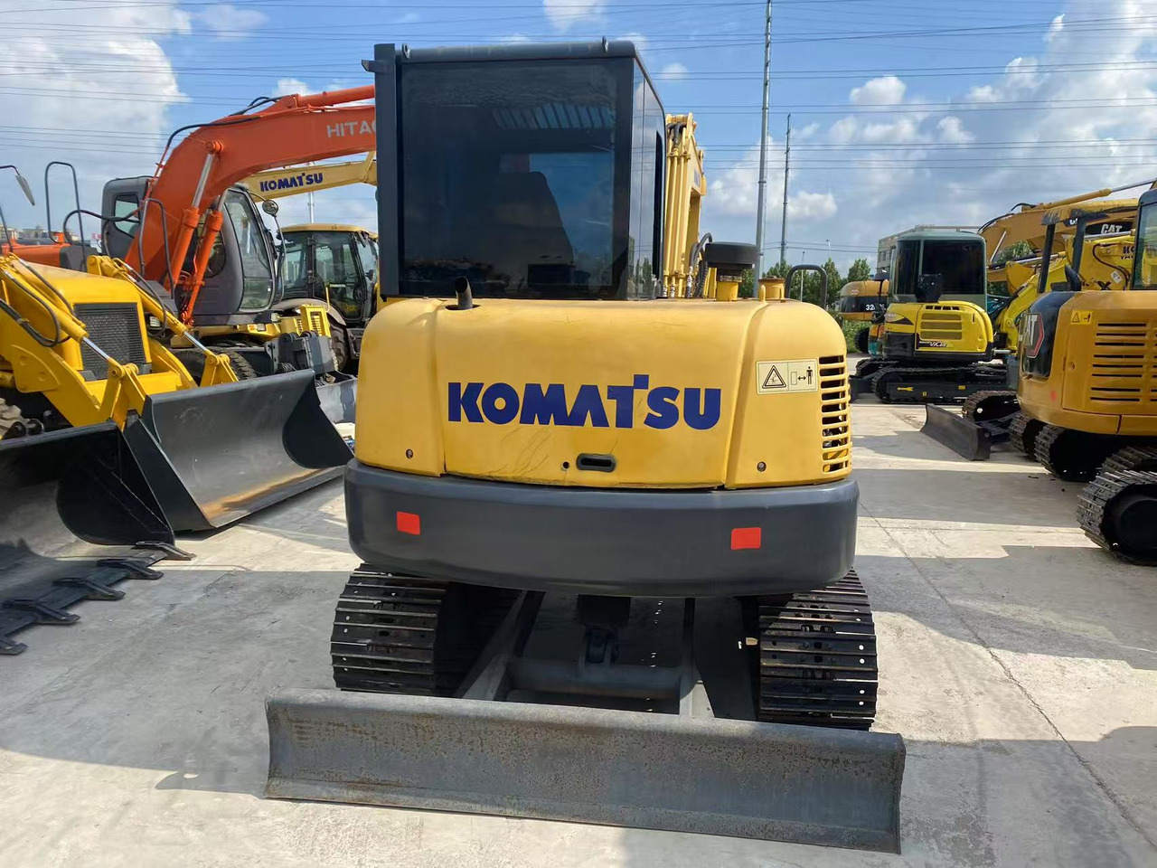 KOMATSU PC56-7 - Mini pelle: photos 2 KOMATSU PC56-7 - Mini pelle: photos 2