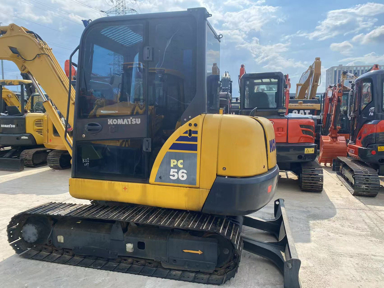 KOMATSU PC56-7 - Mini pelle: photos 4 KOMATSU PC56-7 - Mini pelle: photos 4