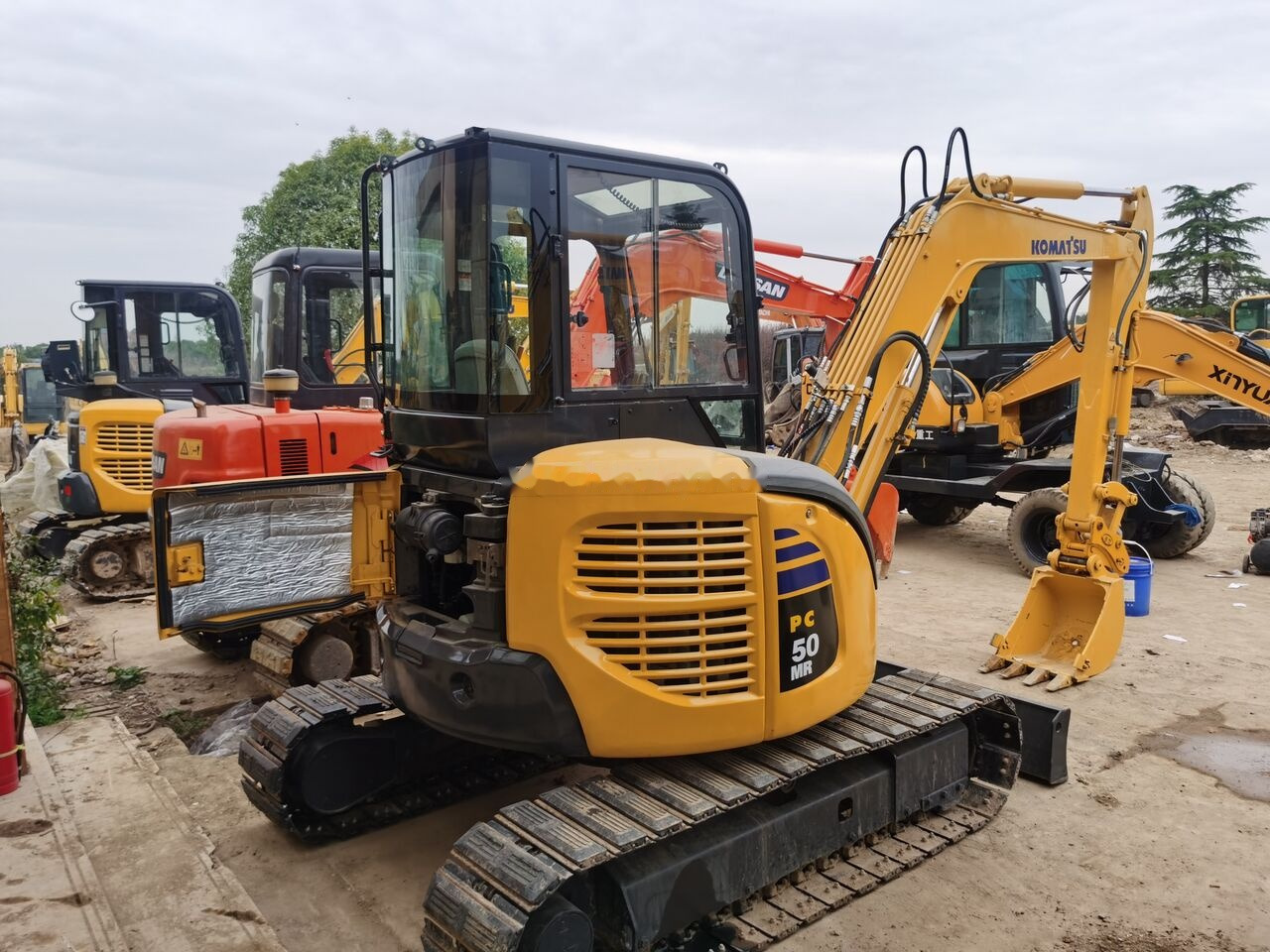 Komatsu PC50MR - Mini pelle: photos 5 Komatsu PC50MR - Mini pelle: photos 5