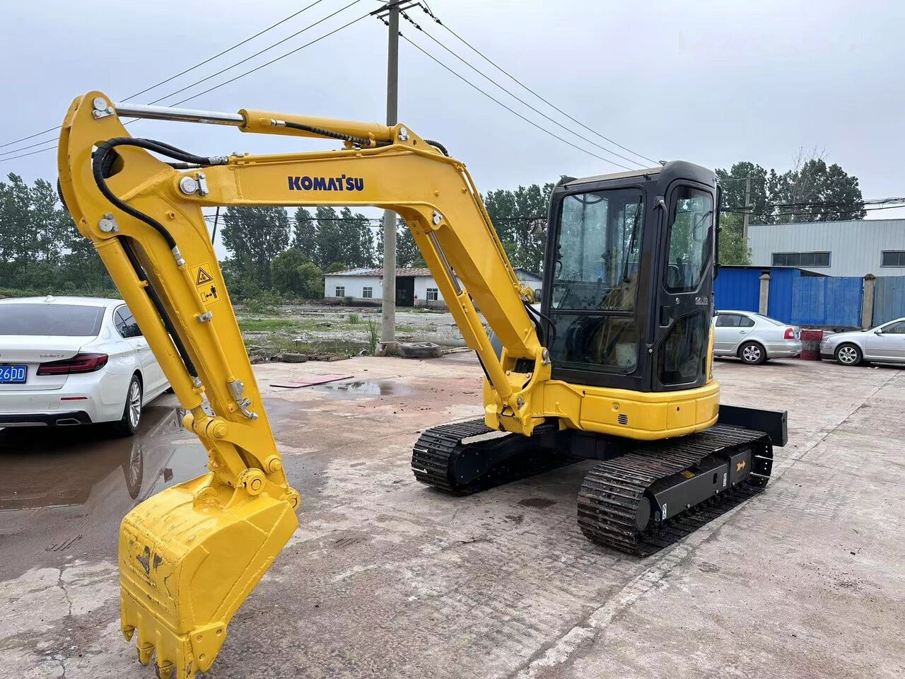 Komatsu PC50MR - Mini pelle: photos 3 Komatsu PC50MR - Mini pelle: photos 3