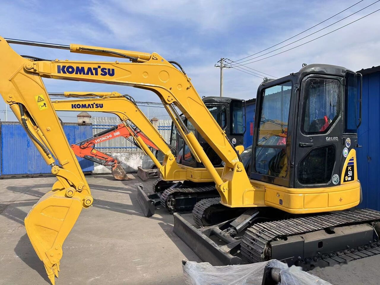 Komatsu PC50MR - Mini pelle: photos 4 Komatsu PC50MR - Mini pelle: photos 4