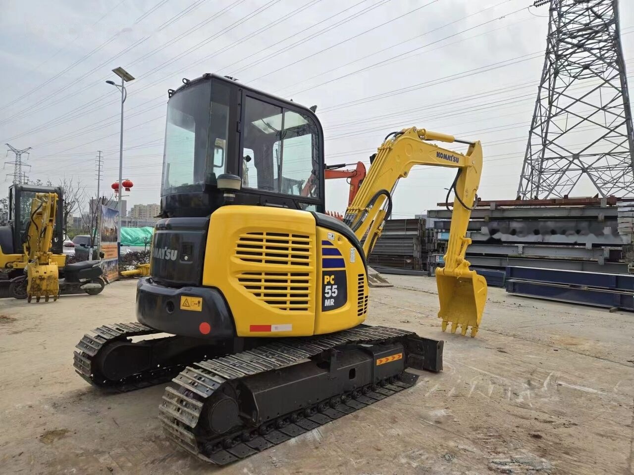 Komatsu PC55MR - Mini pelle: photos 3 Komatsu PC55MR - Mini pelle: photos 3