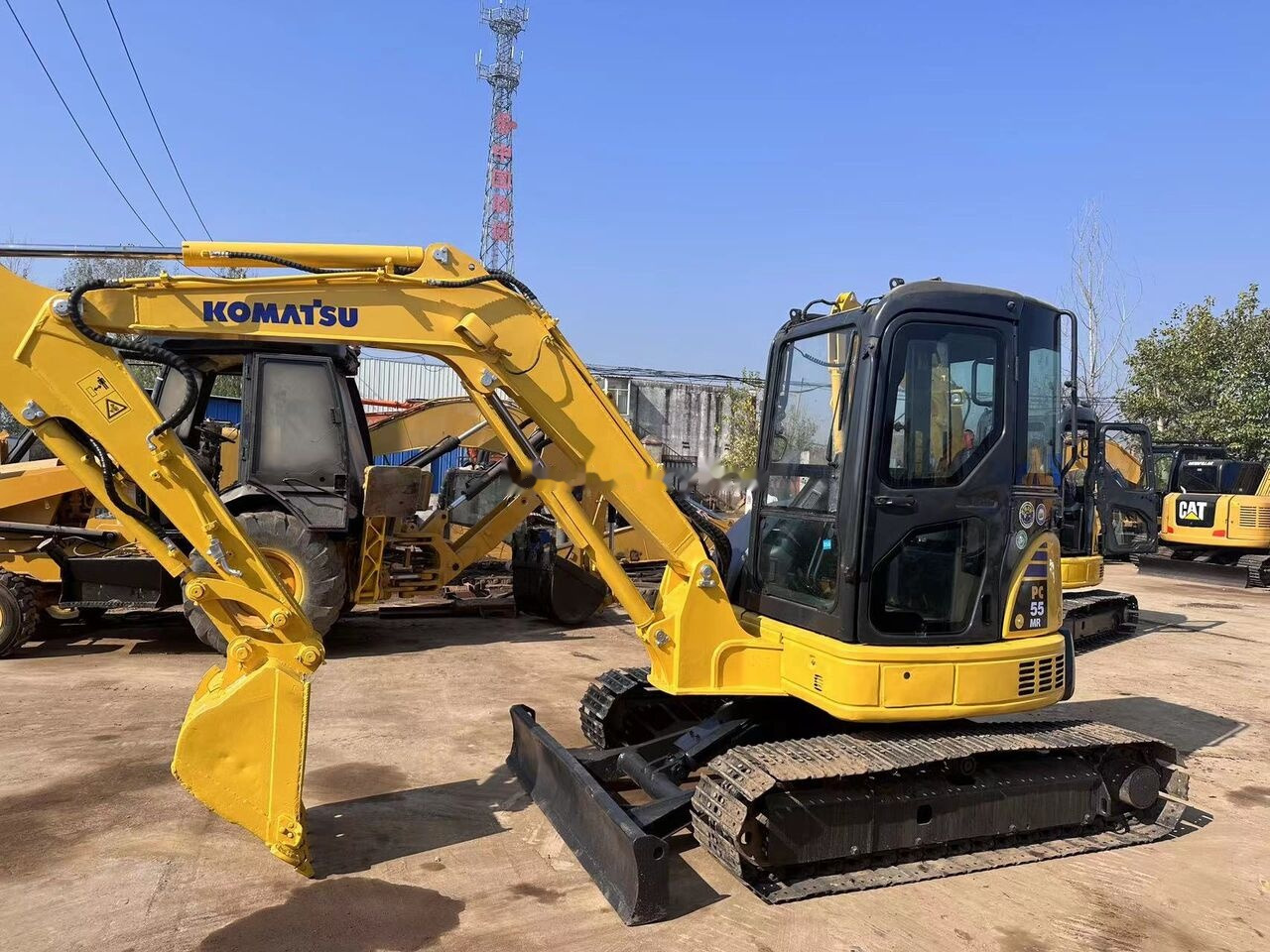 Komatsu PC55MR - Mini pelle: photos 4 Komatsu PC55MR - Mini pelle: photos 4