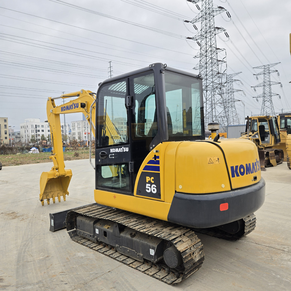 Komatsu PC56 - Mini pelle: photos 2 Komatsu PC56 - Mini pelle: photos 2