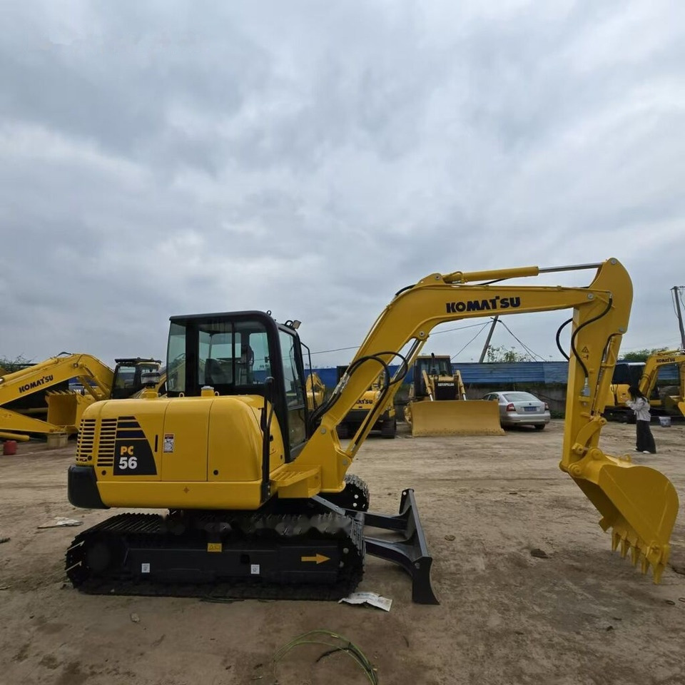 Komatsu PC56 - Mini pelle: photos 4 Komatsu PC56 - Mini pelle: photos 4