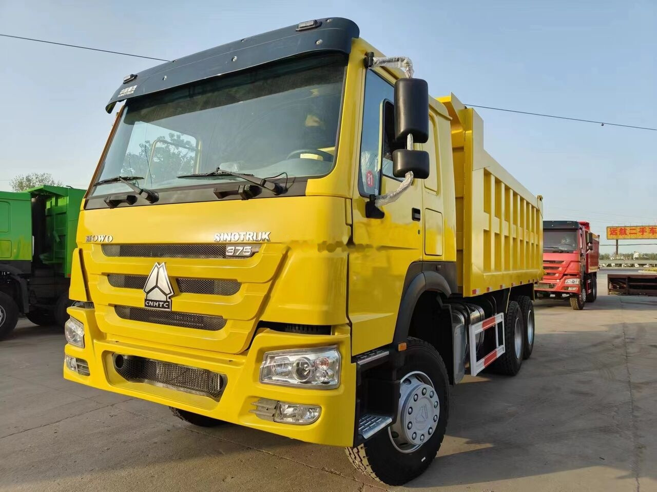 Camion benne Sinotruk Howo 375: photos 7
