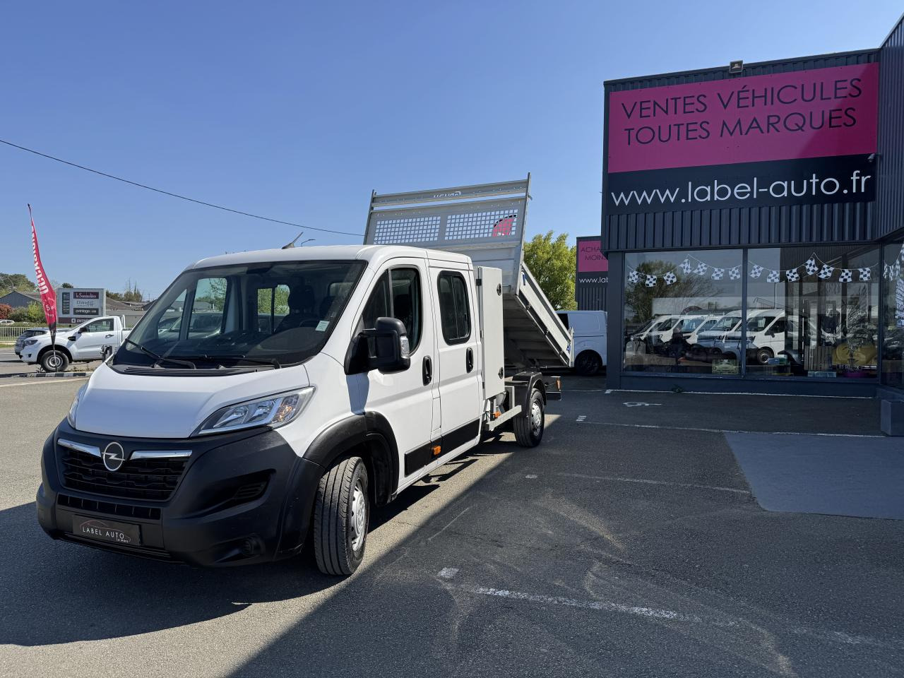 OPEL Movano 3.5t L3 2.2 HDi S&S Maxi - 165CH  2021 BENNE DOUBLE CABINE 6PL - Utilitaire benne, Utilitaire double cabine: photos 5 OPEL Movano 3.5t L3 2.2 HDi S&S Maxi - 165CH  2021 BENNE DOUBLE CABINE 6PL - Utilitaire benne, Utilitaire double cabine: photos 5