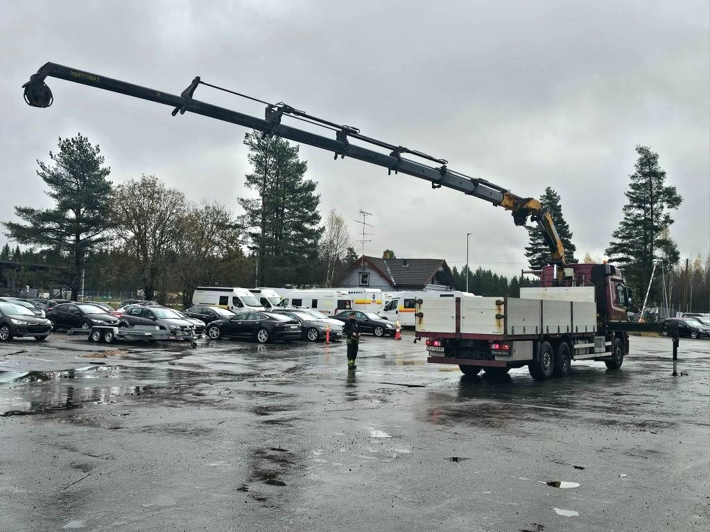 Mercedes-Benz Actros 2544 - Camion grue: photos 4 Mercedes-Benz Actros 2544 - Camion grue: photos 4