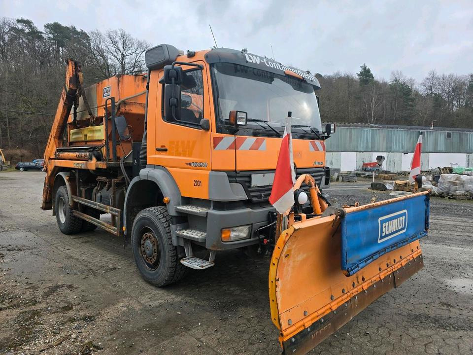 Mercedes-Benz Allrad Atego 1828 AK Absetzkipper Meiller Schmidt Schneepflug Küpper-Weisser Salzstreuer Allrad - Engin de déneigement: photos 4 Mercedes-Benz Allrad Atego 1828 AK Absetzkipper Meiller Schmidt Schneepflug Küpper-Weisser Salzstreuer Allrad - Engin de déneigement: photos 4