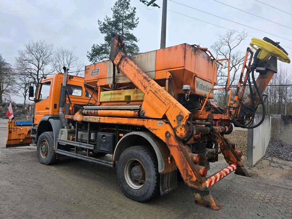 Mercedes-Benz Allrad Atego 1828 AK Absetzkipper Meiller Schmidt Schneepflug Küpper-Weisser Salzstreuer Allrad - Engin de déneigement: photos 2 Mercedes-Benz Allrad Atego 1828 AK Absetzkipper Meiller Schmidt Schneepflug Küpper-Weisser Salzstreuer Allrad - Engin de déneigement: photos 2