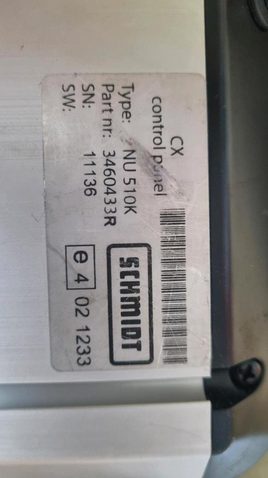 Neue NU 510K Schmidt Stratos Salzstreuer Steuerung Bedienung Bedieneinheit Mitos Salzsilo 3460443R - Système électrique pour Véhicule de voirie/ Spécial: photos 2 Neue NU 510K Schmidt Stratos Salzstreuer Steuerung Bedienung Bedieneinheit Mitos Salzsilo 3460443R - Système électrique pour Véhicule de voirie/ Spécial: photos 2