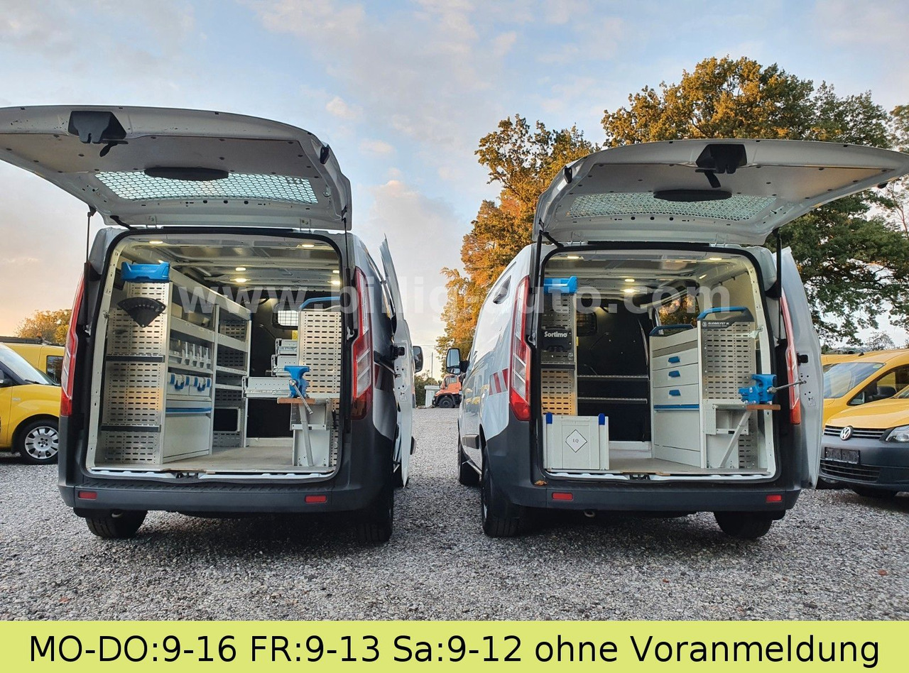 Fourgonnette Ford Transit Custom Sortimo Werkstatt AHK Scheckheft: photos 1