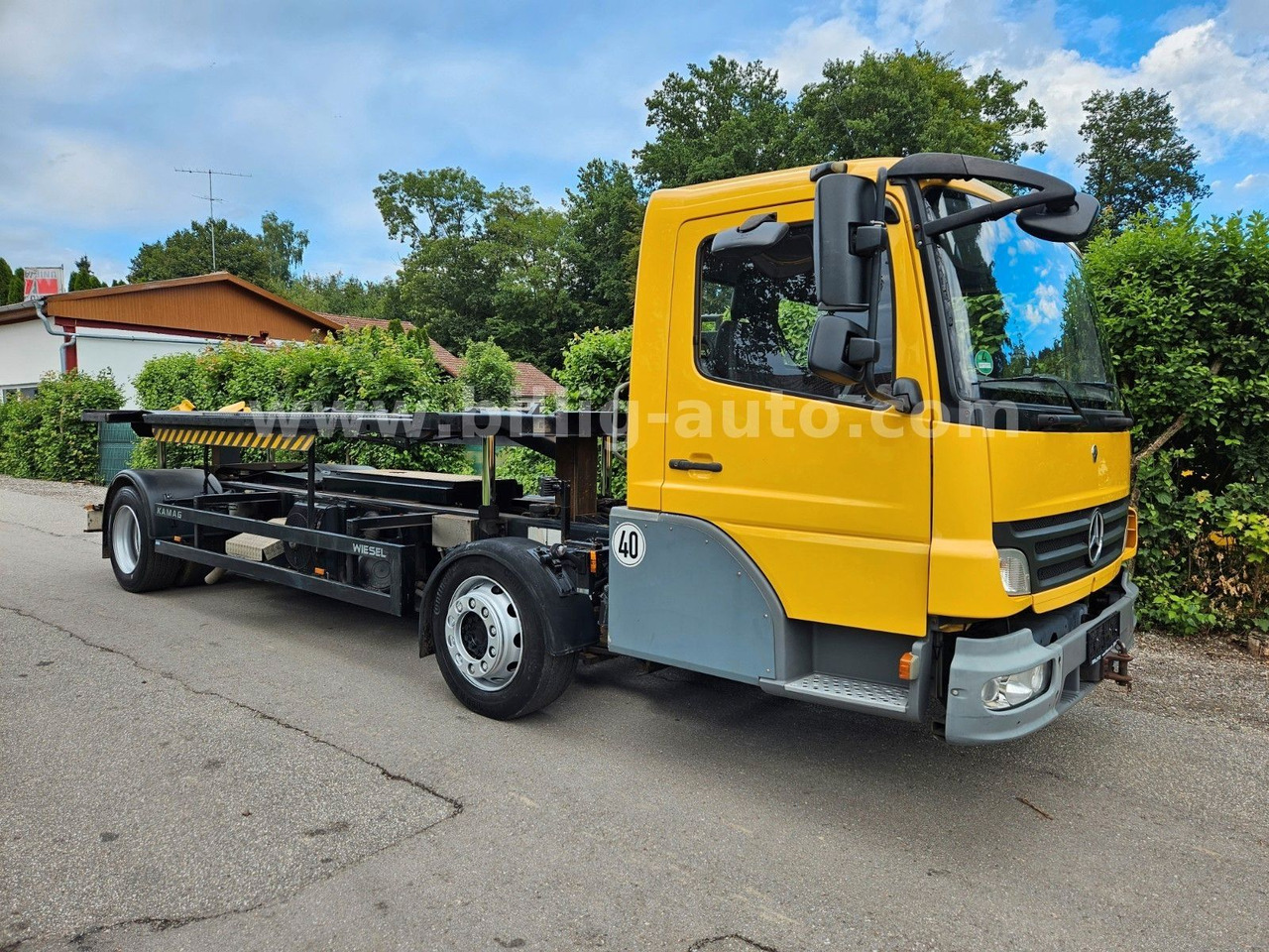 Mercedes-Benz Kamag * WBH 25 * Wiesel * Umsetzer * Sattelkupp. - Camion porte-conteneur/ Caisse mobile: photos 2 Mercedes-Benz Kamag * WBH 25 * Wiesel * Umsetzer * Sattelkupp. - Camion porte-conteneur/ Caisse mobile: photos 2
