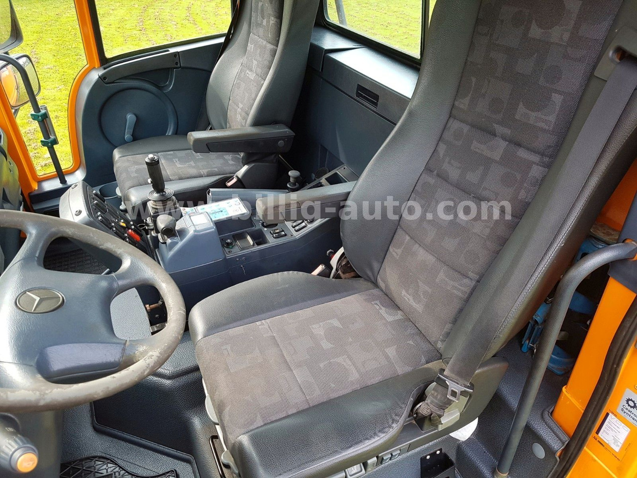 Camion benne Unimog U400 405/12*HYDROSTAT*VARIOPILOT*Euro4*Kipper: photos 15