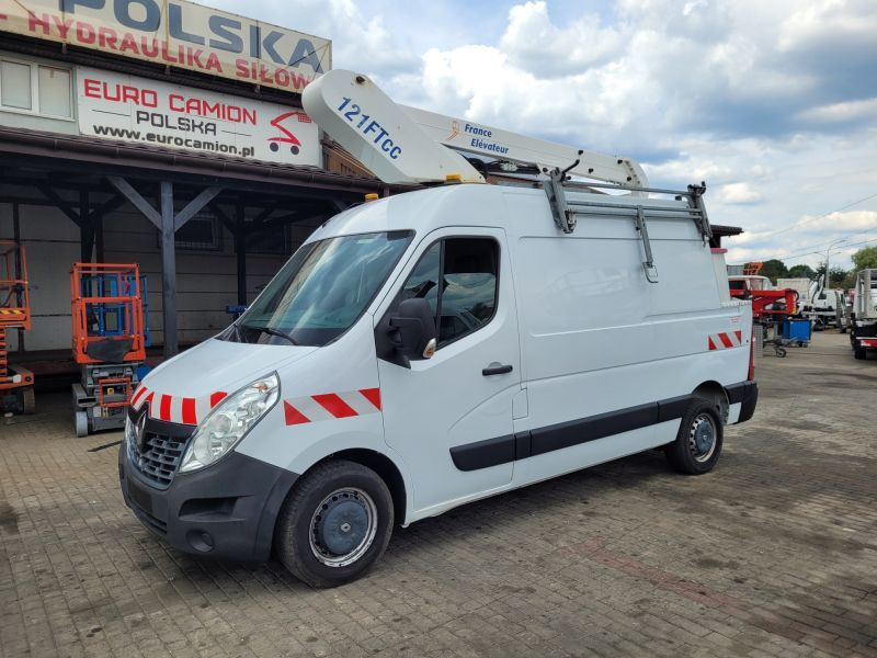 Renault Renault Master podnośnik koszowy 12 m France Elevateur 121 FTcc - Camion avec nacelle: photos 1 Renault Renault Master podnośnik koszowy 12 m France Elevateur 121 FTcc - Camion avec nacelle: photos 1