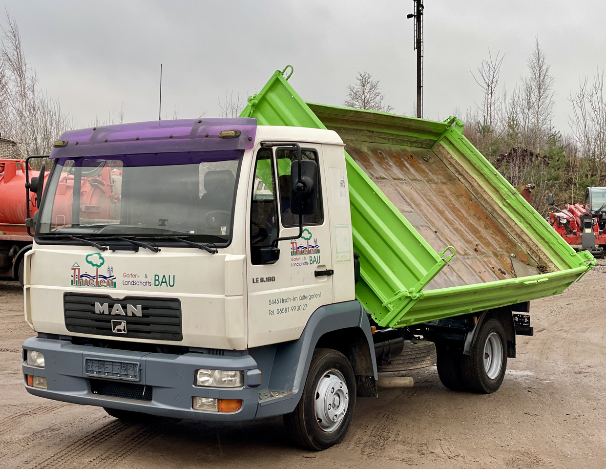 MAN LE - Camion benne: photos 3 MAN LE - Camion benne: photos 3