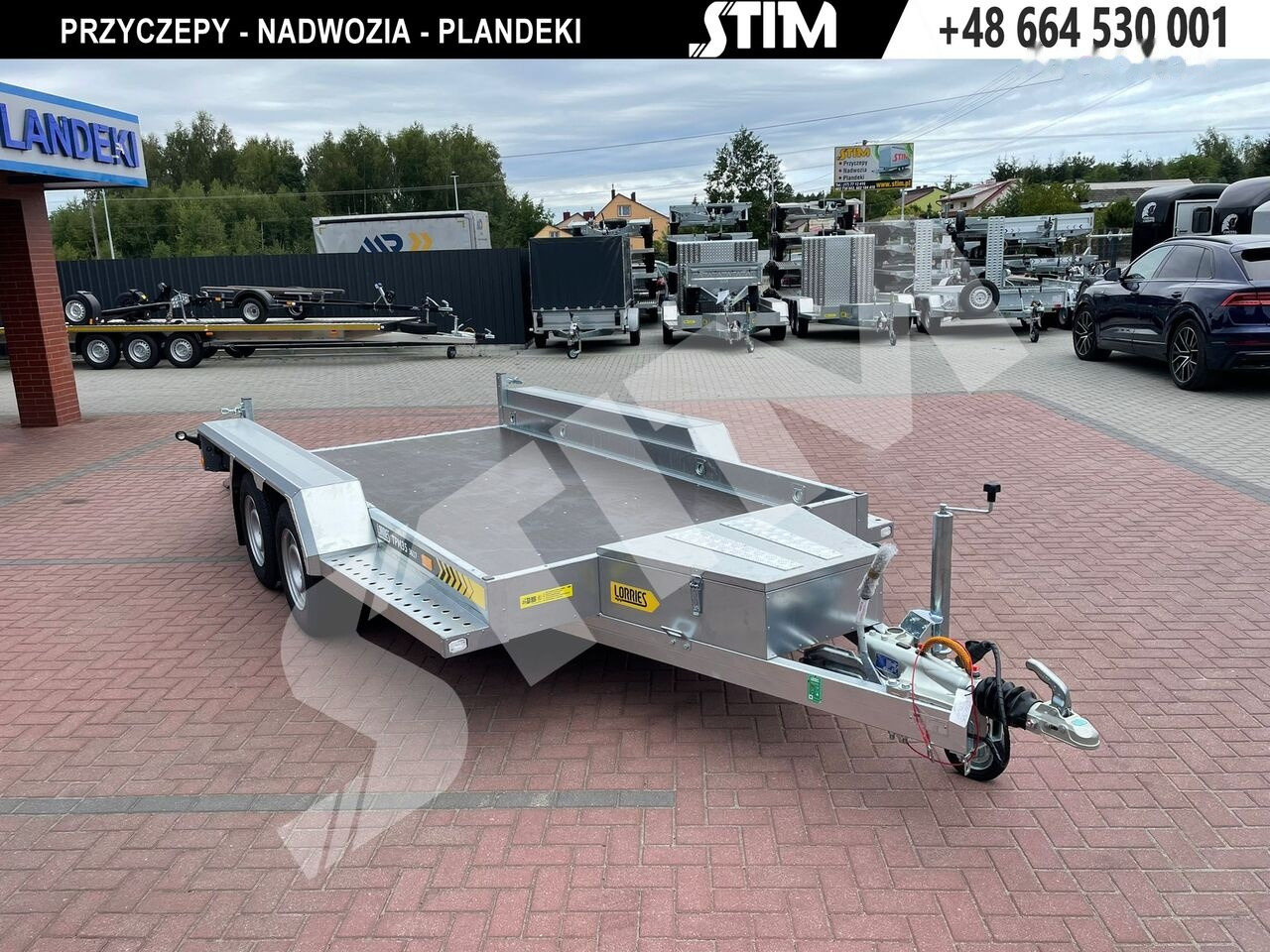 Lorries TPM35-3617 - Remorque porte engin: photos 1 Lorries TPM35-3617 - Remorque porte engin: photos 1