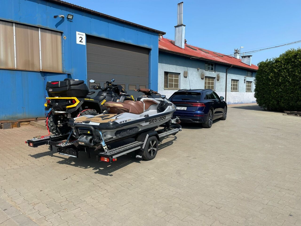 Stim L21-SWQ/1300 vr. B 2x skuter lub 2 x quad lub skuter i quad - Remorque bateau: photos 3 Stim L21-SWQ/1300 vr. B 2x skuter lub 2 x quad lub skuter i quad - Remorque bateau: photos 3
