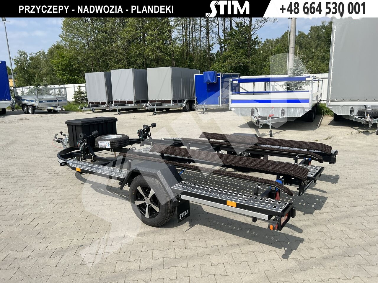 Stim L21-SWQ/1300 vr. B 2x skuter lub 2 x quad lub skuter i quad - Remorque bateau: photos 5 Stim L21-SWQ/1300 vr. B 2x skuter lub 2 x quad lub skuter i quad - Remorque bateau: photos 5