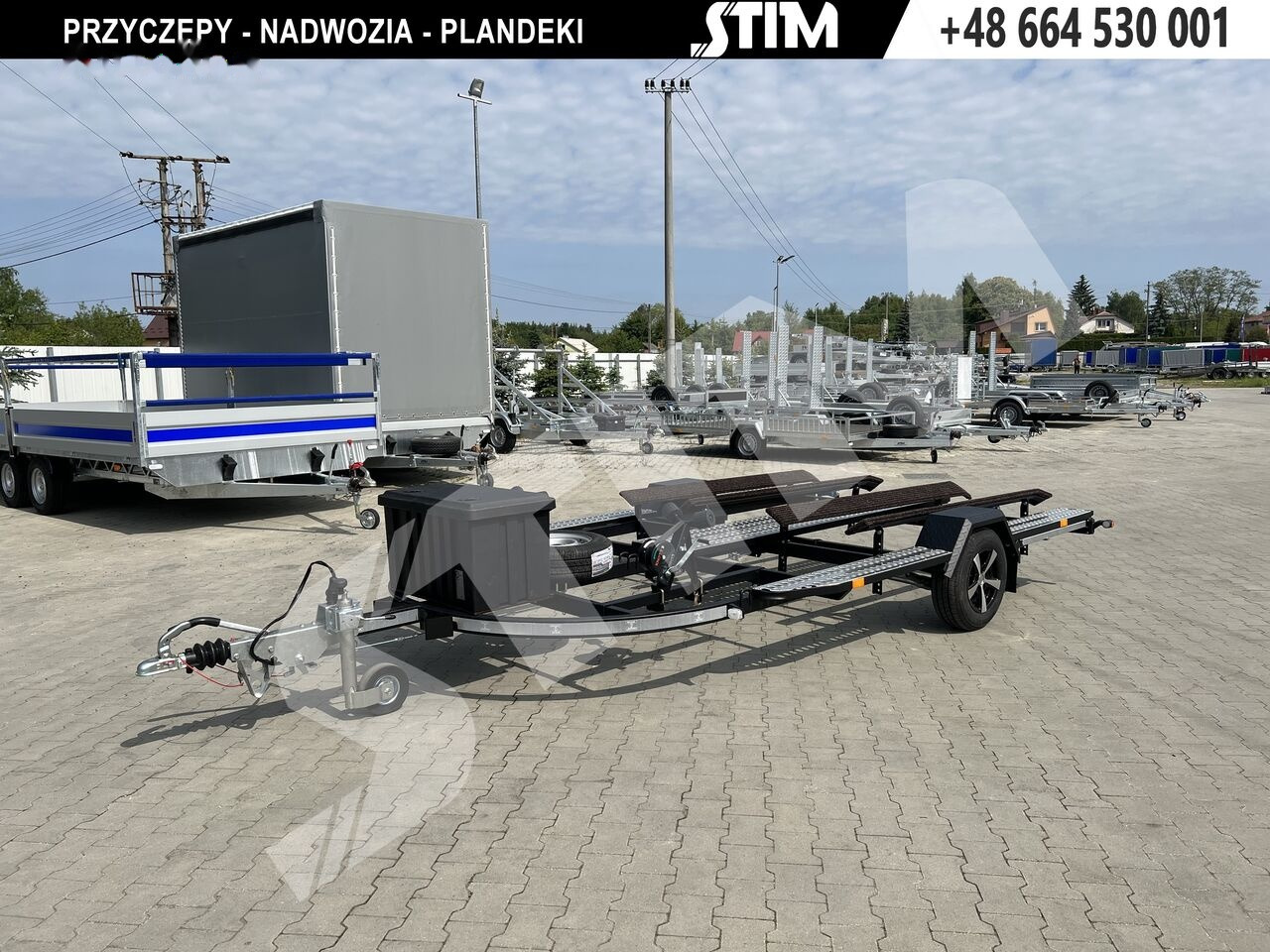 Stim L21-SWQ/1300 vr. B 2x skuter lub 2 x quad lub skuter i quad - Remorque bateau: photos 4 Stim L21-SWQ/1300 vr. B 2x skuter lub 2 x quad lub skuter i quad - Remorque bateau: photos 4