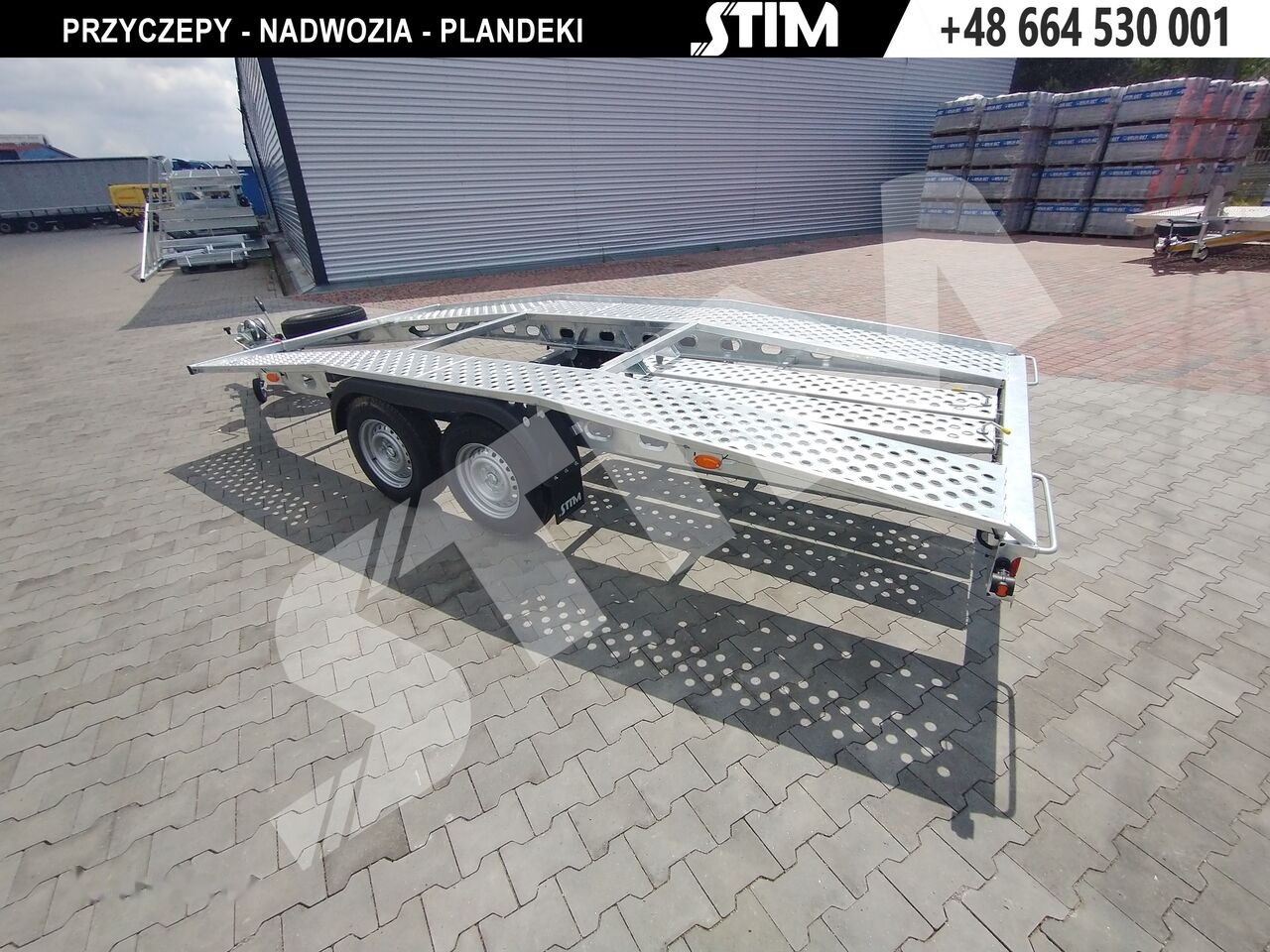 Stim L22/PS-TS/41-27S - Remorque porte-voitures: photos 2 Stim L22/PS-TS/41-27S - Remorque porte-voitures: photos 2