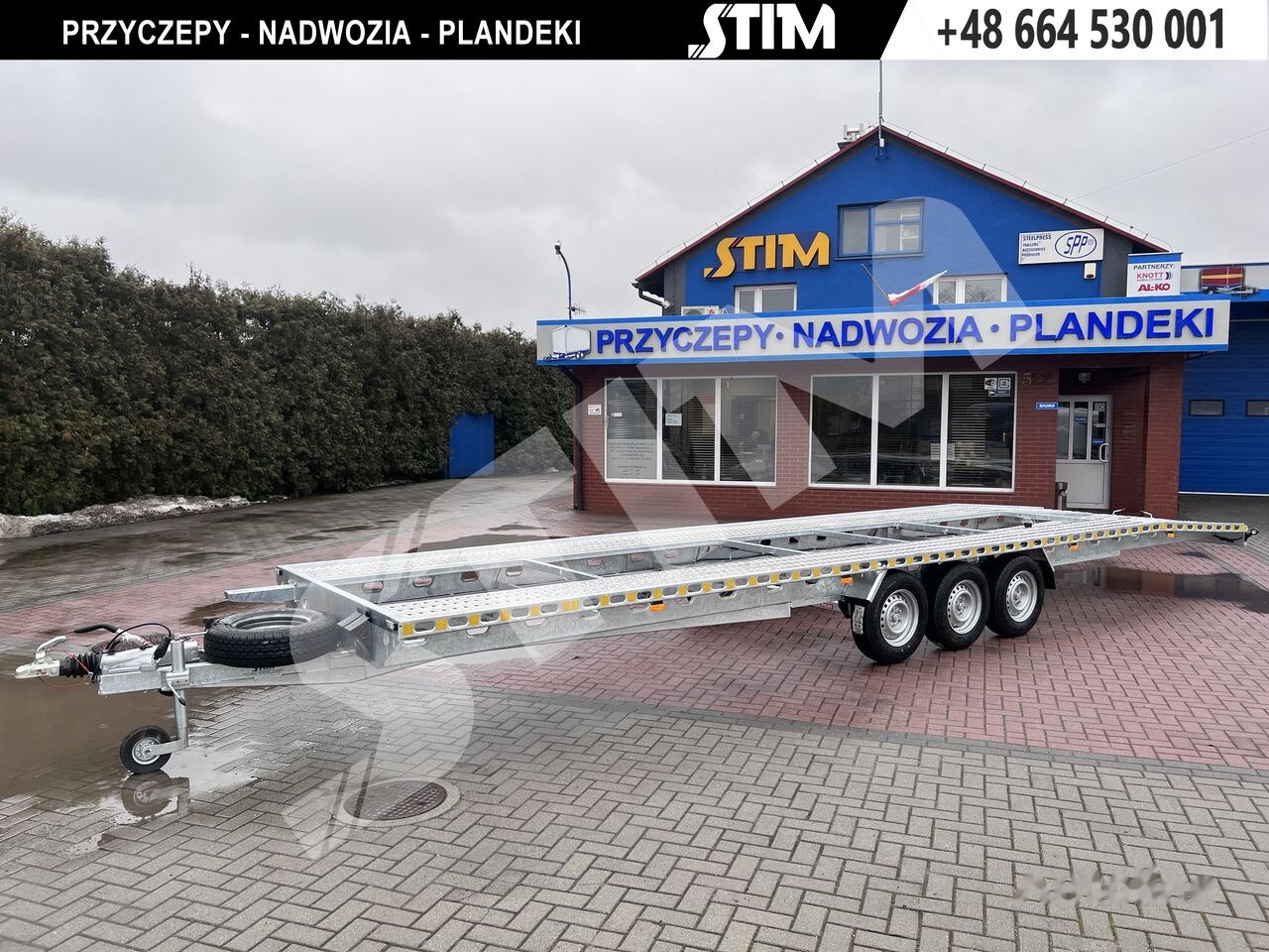 Stim L23/PP-TS/85-35S-RY - Remorque porte-voitures: photos 3 Stim L23/PP-TS/85-35S-RY - Remorque porte-voitures: photos 3
