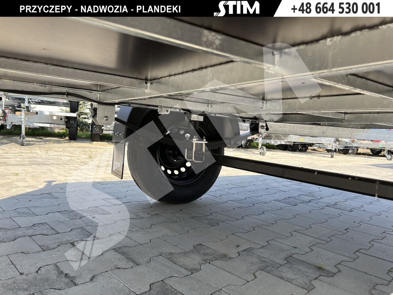 Remorque voiture neuf Stim S11-075/2615R + przednia burta otwierana: photos 12