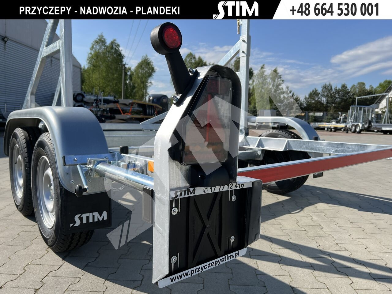 Stim S22/KB-27WE - Remorque porte-touret: photos 3 Stim S22/KB-27WE - Remorque porte-touret: photos 3