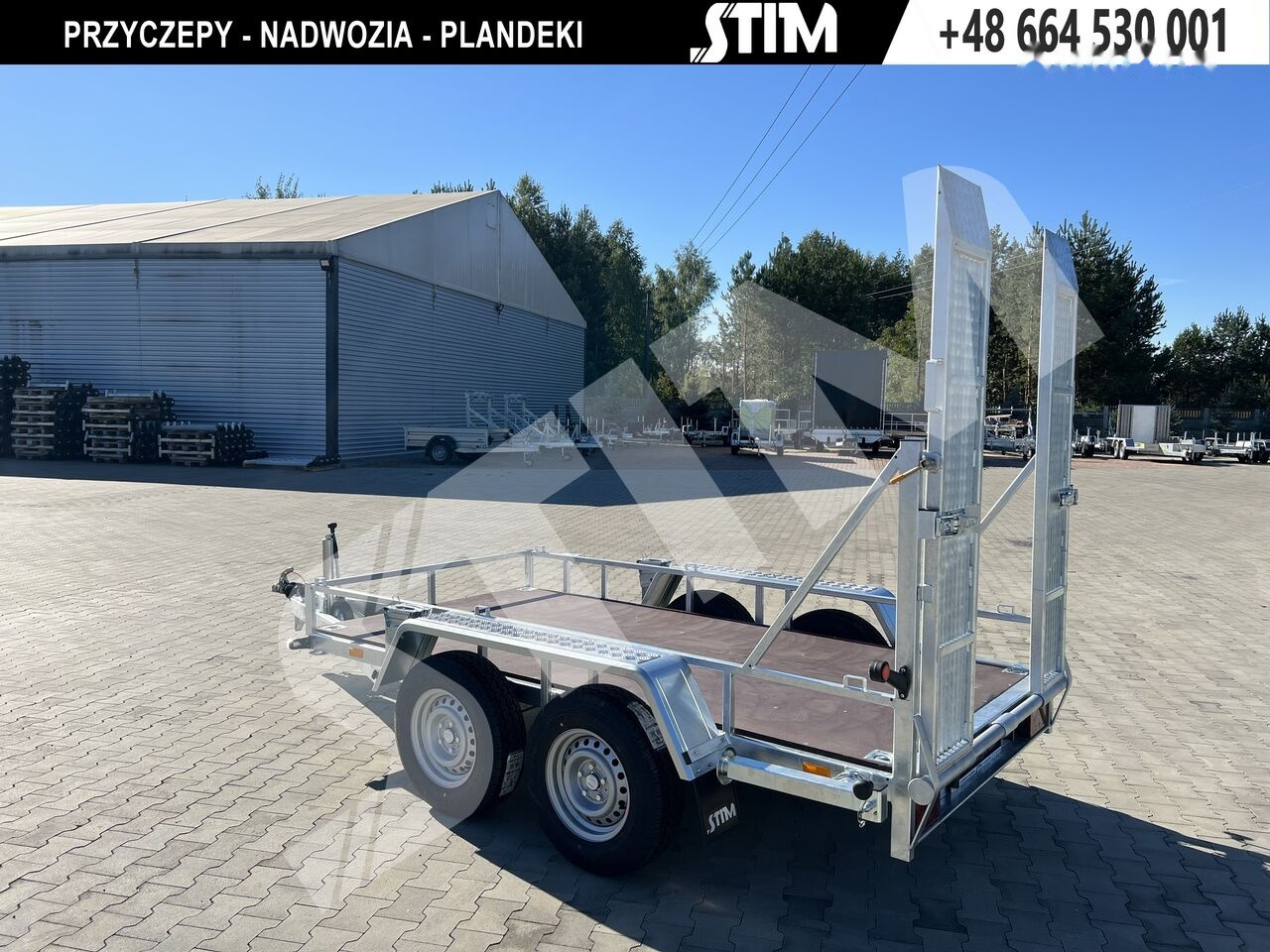 Stim S22/KP-ST/30-27TP - Remorque porte engin: photos 5 Stim S22/KP-ST/30-27TP - Remorque porte engin: photos 5