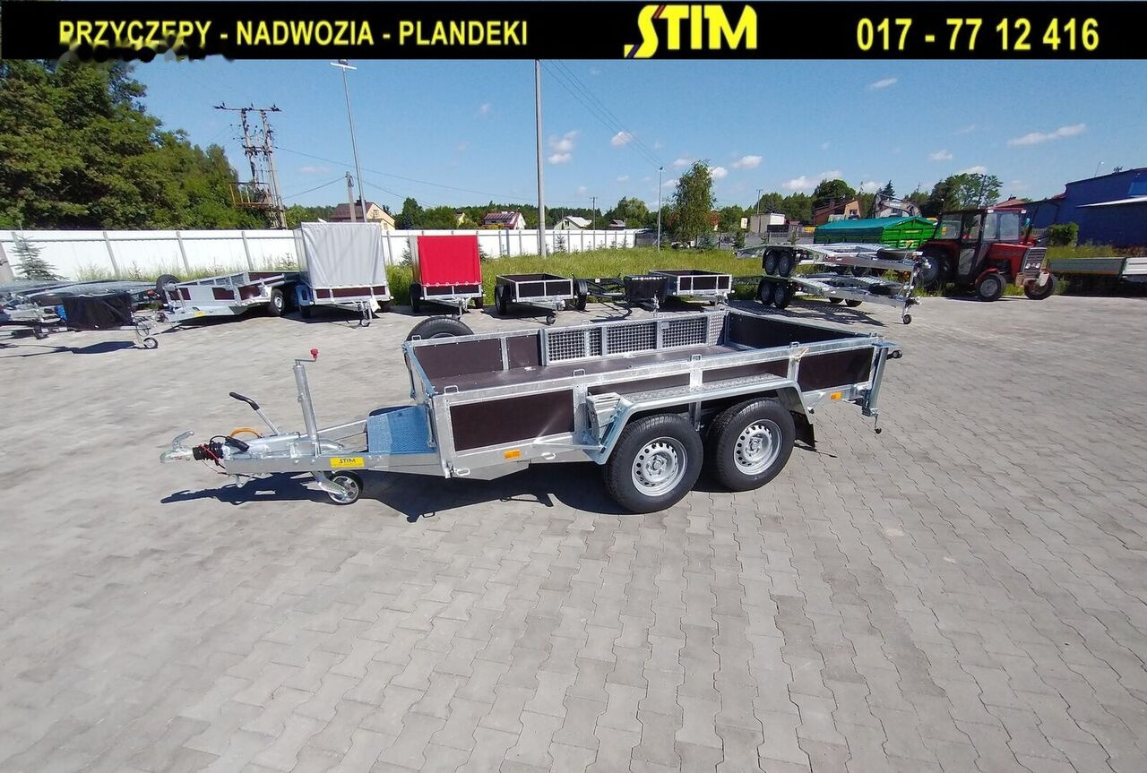 Stim S22, przyczepa do przewozu sprzętu budowlanego - Remorque porte engin: photos 1 Stim S22, przyczepa do przewozu sprzętu budowlanego - Remorque porte engin: photos 1