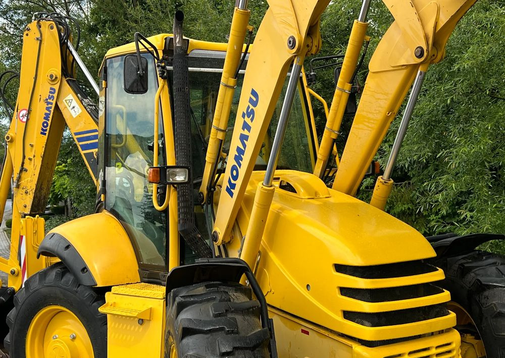Tractopelle Komatsu * Koparko Ładowarka * Komatsu WB 97 S Utility *: photos 14