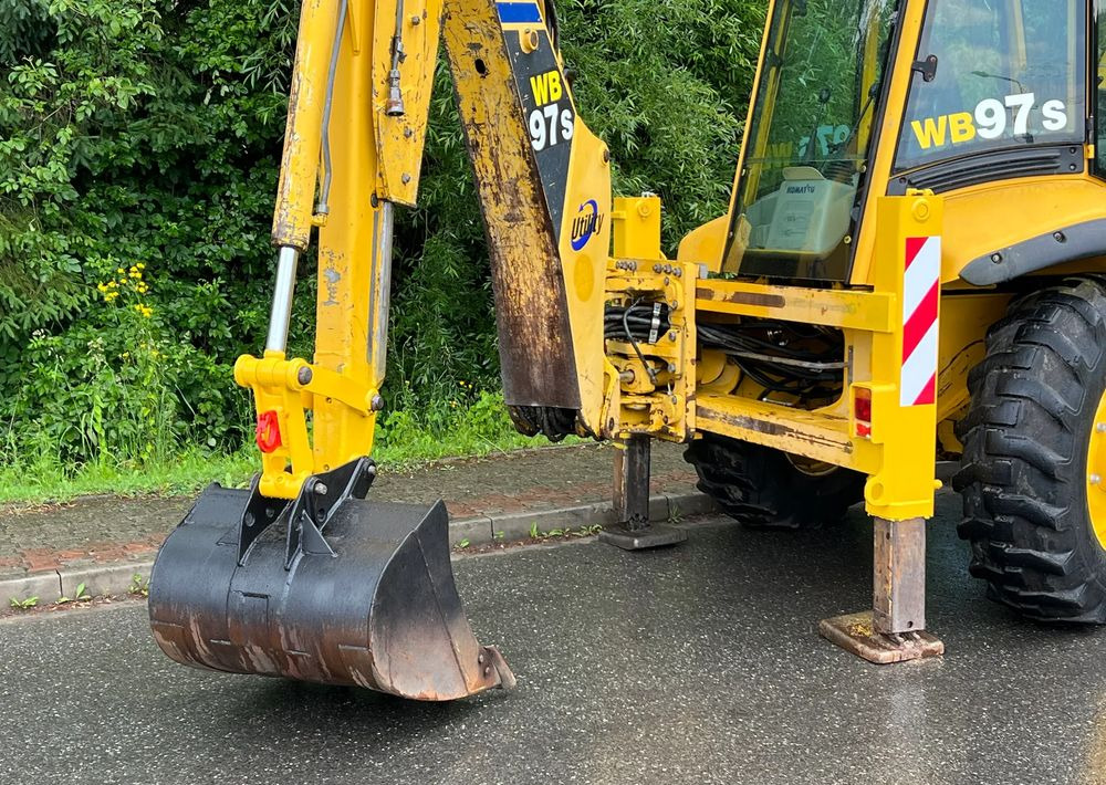 Tractopelle Komatsu * Koparko Ładowarka * Komatsu WB 97 S Utility *: photos 17
