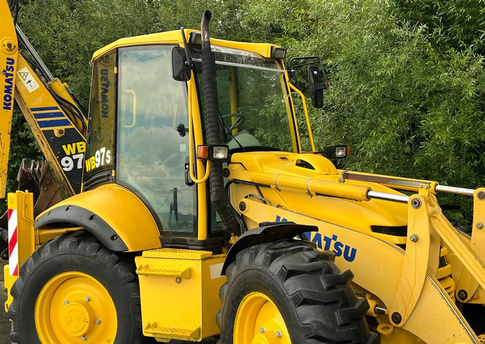 Komatsu * Koparko Ładowarka * Komatsu WB 97 S Utility * - Tractopelle: photos 4 Komatsu * Koparko Ładowarka * Komatsu WB 97 S Utility * - Tractopelle: photos 4