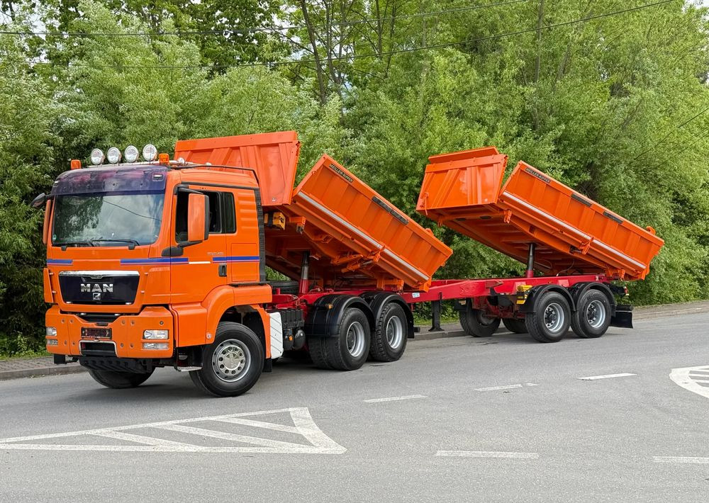 MAN * Kiper * Wywrotka * 26-480 *  MAN TGS 6x4 Bordmatic * Zastaw  * Stan Perfekcyjny * - Camion benne: photos 1 MAN * Kiper * Wywrotka * 26-480 *  MAN TGS 6x4 Bordmatic * Zastaw  * Stan Perfekcyjny * - Camion benne: photos 1