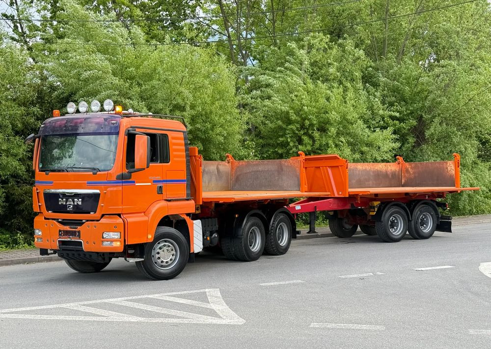 Camion benne MAN * Kiper * Wywrotka * 26-480 *  MAN TGS 6x4 Bordmatic * Zastaw  * Stan Perfekcyjny *: photos 19
