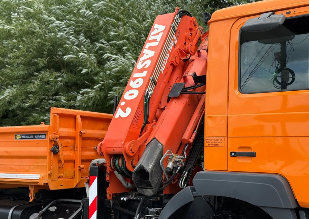 MAN * MAN FE 410 A * Kiper Wywrotka * 4x4 * HDS ATLAS 190 * Sprowadzony* Bardzo Dobry Stan * - Camion benne: photos 5 MAN * MAN FE 410 A * Kiper Wywrotka * 4x4 * HDS ATLAS 190 * Sprowadzony* Bardzo Dobry Stan * - Camion benne: photos 5
