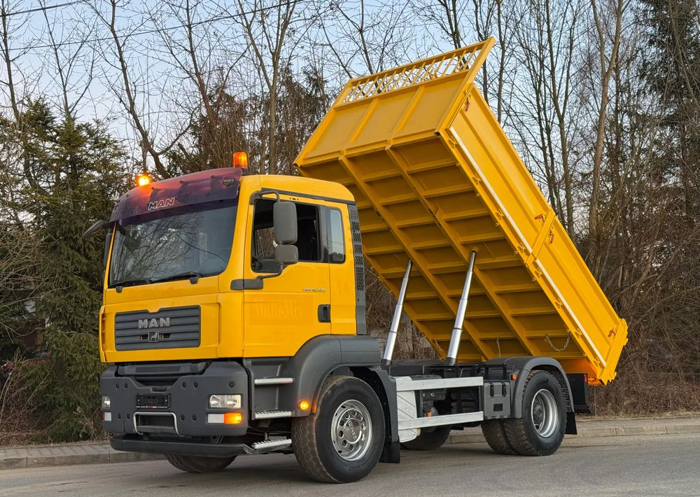 Camion benne MAN * MAN TGA 18-320 * Kiper Wywrotka * 4x2 * Kran * Sprowadzony* Bardzo Dobry Stan: photos 1