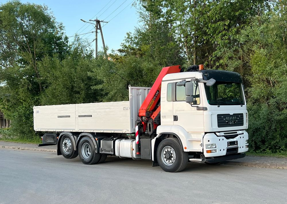 MAN * TGA 26-440 * 4x6 Hydrodrive * HDS Palfinger PK 20002 * Bardzo Dobry Stan - Camion grue, Camion plateau: photos 2 MAN * TGA 26-440 * 4x6 Hydrodrive * HDS Palfinger PK 20002 * Bardzo Dobry Stan - Camion grue, Camion plateau: photos 2