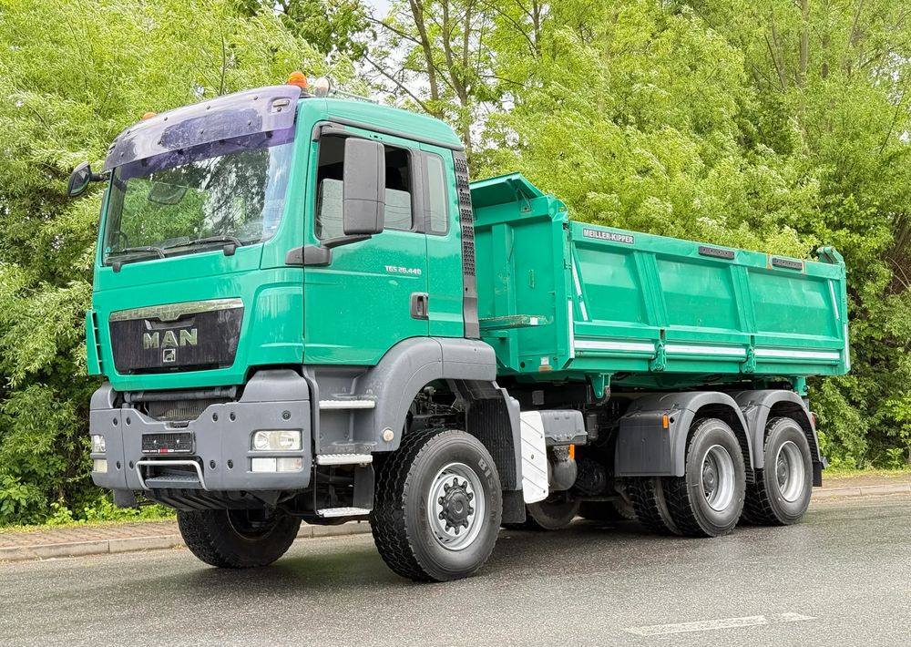 MAN * TGS 26.440 MAN * Kiper / Wywrotka * 6x6 * Sprowadzona * Bordmatik * Stan Perfekcyjny - Camion benne: photos 2 MAN * TGS 26.440 MAN * Kiper / Wywrotka * 6x6 * Sprowadzona * Bordmatik * Stan Perfekcyjny - Camion benne: photos 2