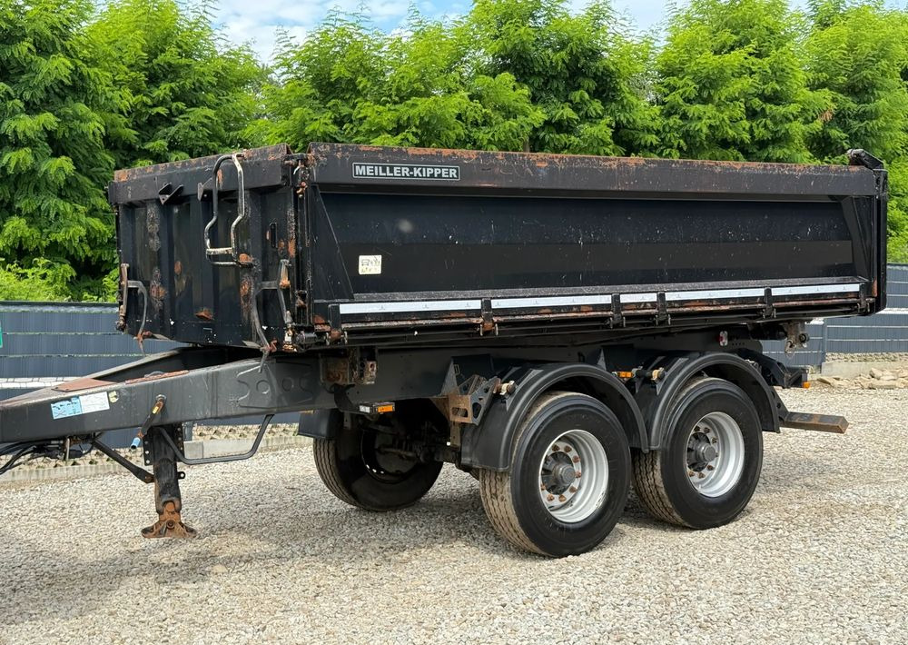 Meiller * Przyczepa Tandem * Meiller Mzda * Kiper Wywrotka x3 * Stan Idealny - Remorque benne: photos 1 Meiller * Przyczepa Tandem * Meiller Mzda * Kiper Wywrotka x3 * Stan Idealny - Remorque benne: photos 1