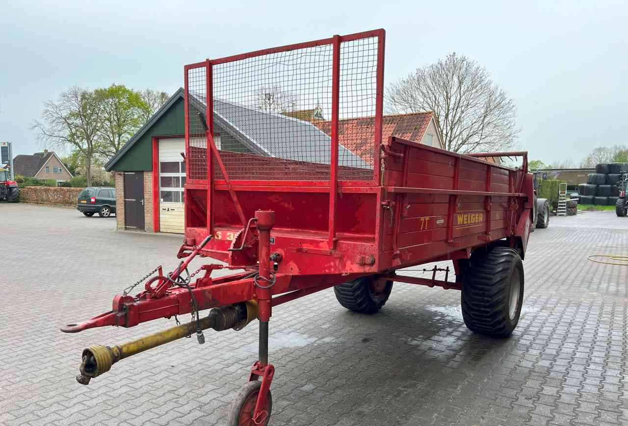 Welger LS 300 mestverspreider, mestwagen, meststrooier, vaste mest, mestverwerking - Epandeur à fumier: photos 3 Welger LS 300 mestverspreider, mestwagen, meststrooier, vaste mest, mestverwerking - Epandeur à fumier: photos 3