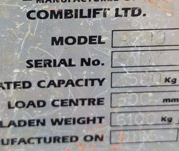 Combilift C 4500 - Chariot latéral: photos 5 Combilift C 4500 - Chariot latéral: photos 5