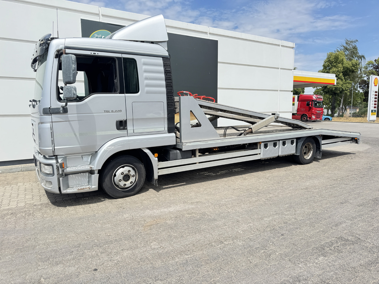 MAN TGL 8.220 BL 8.220 - Camion porte-voitures: photos 3 MAN TGL 8.220 BL 8.220 - Camion porte-voitures: photos 3