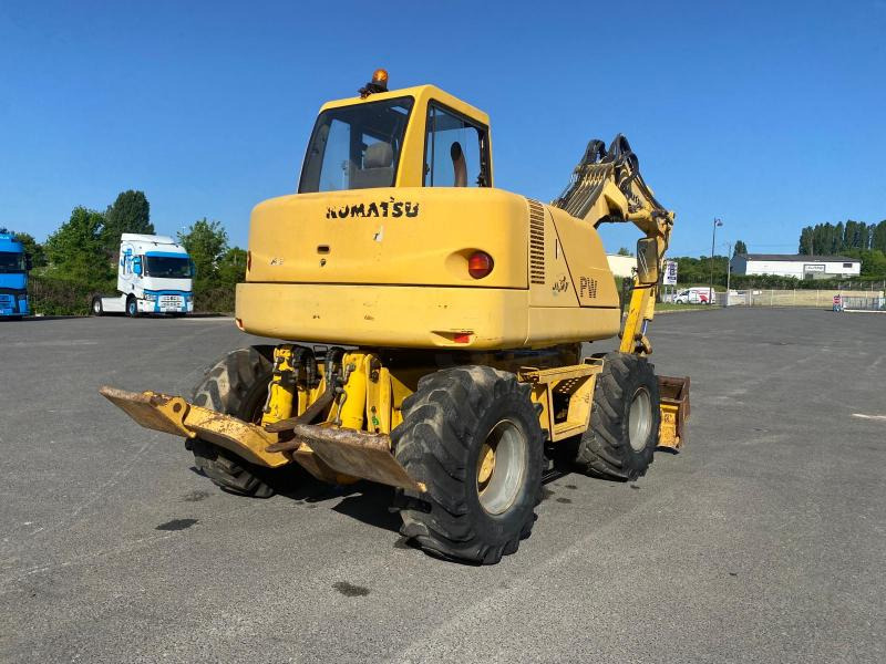 Komatsu PW95 - Pelle sur pneus: photos 4 Komatsu PW95 - Pelle sur pneus: photos 4