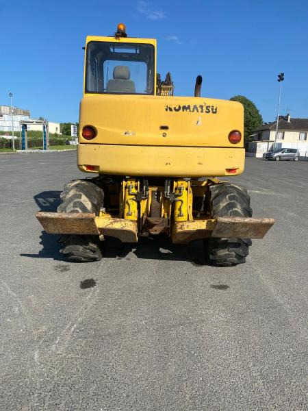 Komatsu PW95 - Pelle sur pneus: photos 3 Komatsu PW95 - Pelle sur pneus: photos 3