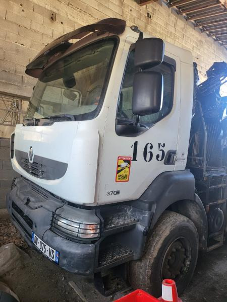 Renault 370.32 DXI - Camion benne, Camion grue: photos 3 Renault 370.32 DXI - Camion benne, Camion grue: photos 3